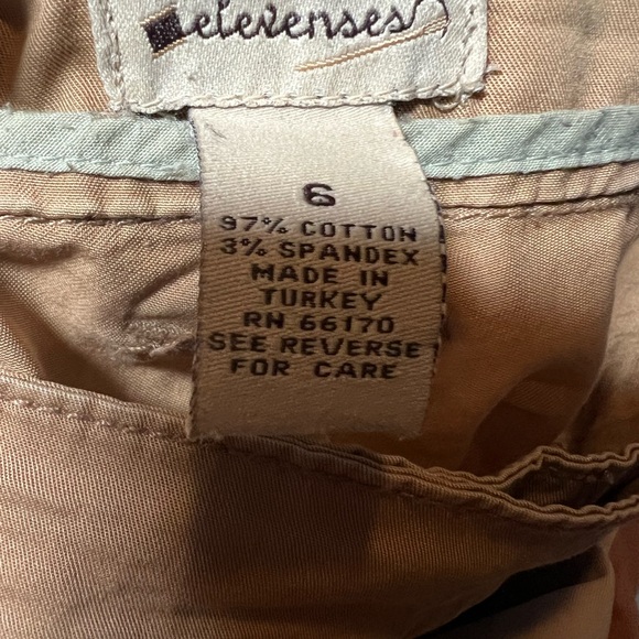 Anthropologie Elevenses Women Pants- 6 - Picture 8 of 9